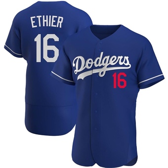 Authentic Los Angeles Dodgers Andre Ethier Alternate Jersey - Royal