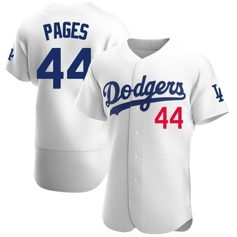 Authentic Los Angeles Dodgers Andy Pages Home Jersey - White