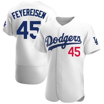 Authentic Los Angeles Dodgers J.P. Feyereisen Home Jersey - White