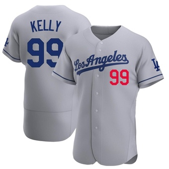 Authentic Los Angeles Dodgers Joe Kelly Away Jersey - Gray