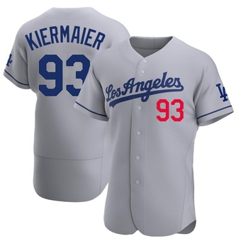 Authentic Los Angeles Dodgers Kevin Kiermaier Away Jersey - Gray