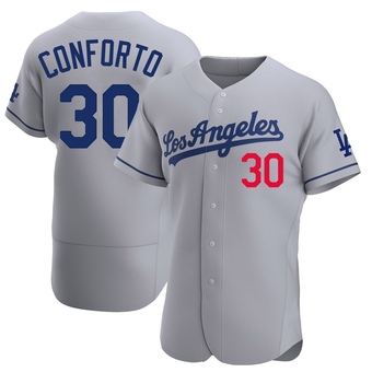 Authentic Los Angeles Dodgers Michael Conforto Away Jersey - Gray