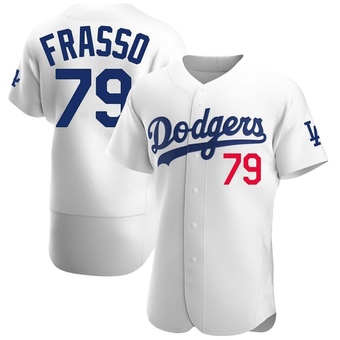 Authentic Los Angeles Dodgers Nick Frasso Home Jersey - White