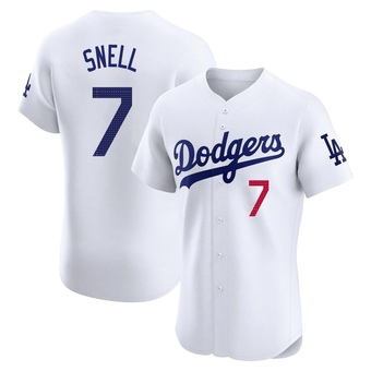 Elite Los Angeles Dodgers Blake Snell Home Jersey - White