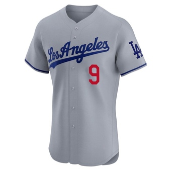 Elite Los Angeles Dodgers Gavin Lux Road Jersey - Gray