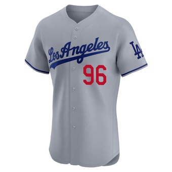 Elite Los Angeles Dodgers Landon Knack Road Jersey - Gray