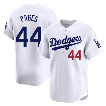 Limited Los Angeles Dodgers Andy Pages Home Jersey - White