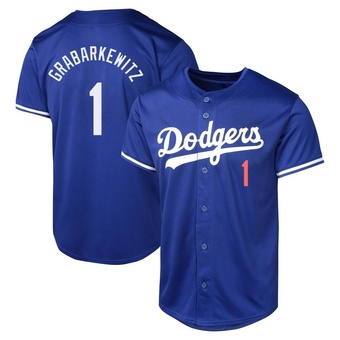 Limited Los Angeles Dodgers Billy Grabarkewitz Alternate Jersey - Royal