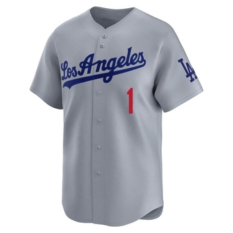 Limited Los Angeles Dodgers Billy Grabarkewitz Away Jersey - Gray