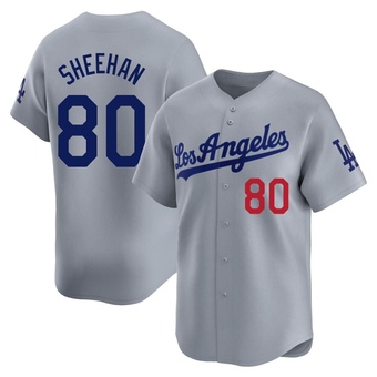 Limited Los Angeles Dodgers Emmet Sheehan Away Jersey - Gray