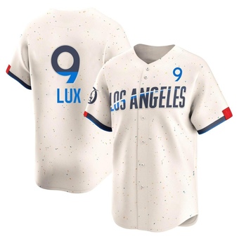 Limited Los Angeles Dodgers Gavin Lux 2024 City Connect Jersey - Cream