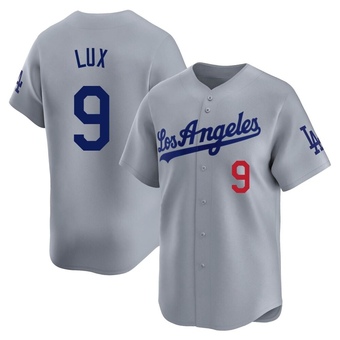 Limited Los Angeles Dodgers Gavin Lux Away Jersey - Gray