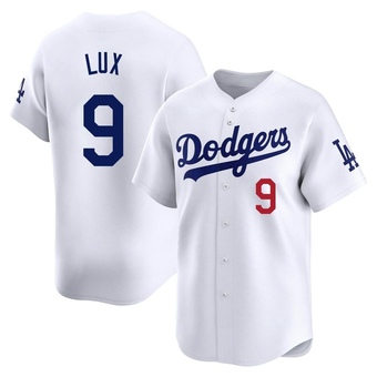 Limited Los Angeles Dodgers Gavin Lux Home Jersey - White