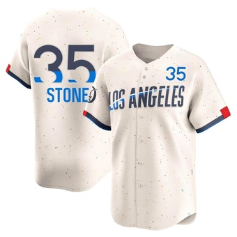 Limited Los Angeles Dodgers Gavin Stone 2024 City Connect Jersey - Cream