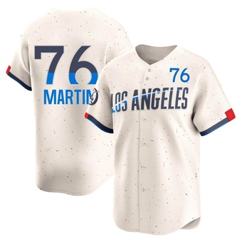 Limited Los Angeles Dodgers J.D. Martin 2024 City Connect Jersey - Cream