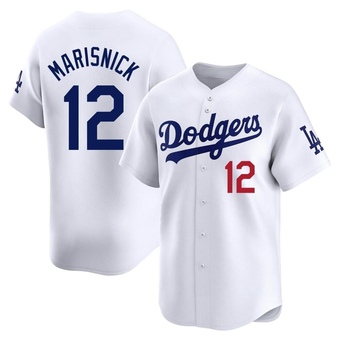 Limited Los Angeles Dodgers Jake Marisnick Home Jersey - White