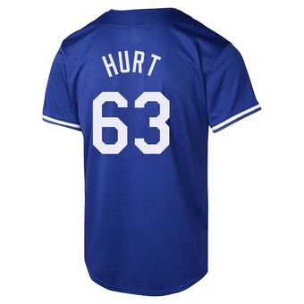 Limited Los Angeles Dodgers Kyle Hurt Alternate Jersey - Royal