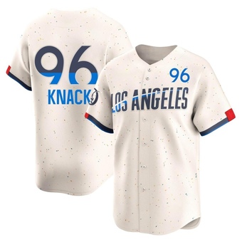 Limited Los Angeles Dodgers Landon Knack 2024 City Connect Jersey - Cream