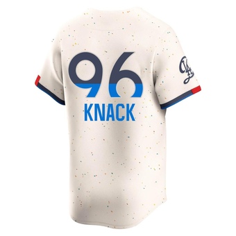 Limited Los Angeles Dodgers Landon Knack 2024 City Connect Jersey - Cream