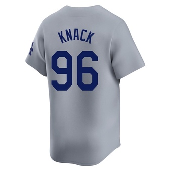 Limited Los Angeles Dodgers Landon Knack Away Jersey - Gray