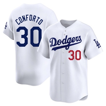 Limited Los Angeles Dodgers Michael Conforto Home Jersey - White