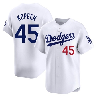 Limited Los Angeles Dodgers Michael Kopech Home Jersey - White