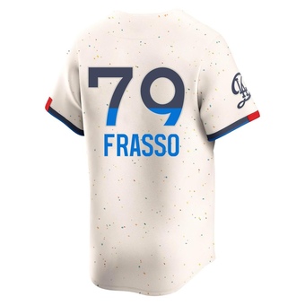 Limited Los Angeles Dodgers Nick Frasso 2024 City Connect Jersey - Cream