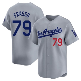 Limited Los Angeles Dodgers Nick Frasso Away Jersey - Gray