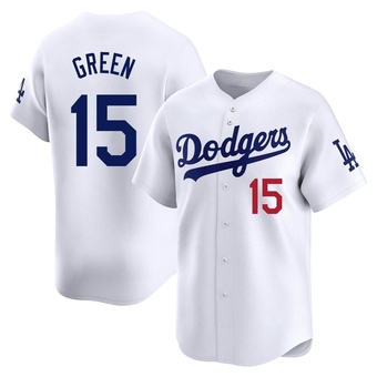 Limited Los Angeles Dodgers Shawn Green Home Jersey - White