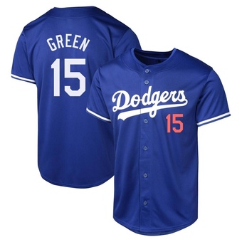 Limited Los Angeles Dodgers Shawn Green Royal Alternate Jersey - Green