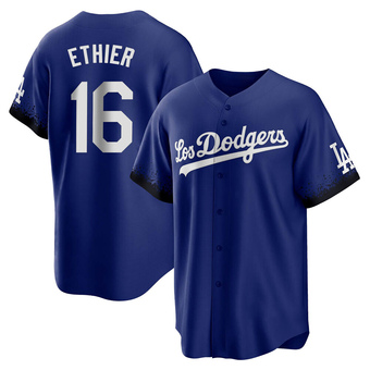 Replica Los Angeles Dodgers Andre Ethier 2021 City Connect Jersey - Royal