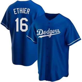 Replica Los Angeles Dodgers Andre Ethier Alternate Jersey - Royal