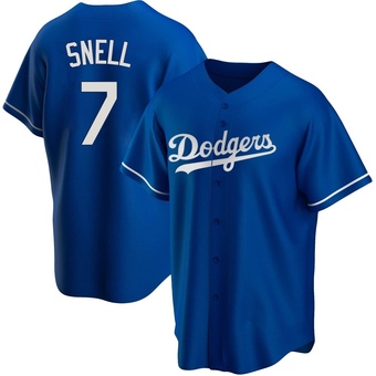 Replica Los Angeles Dodgers Blake Snell Alternate Jersey - Royal