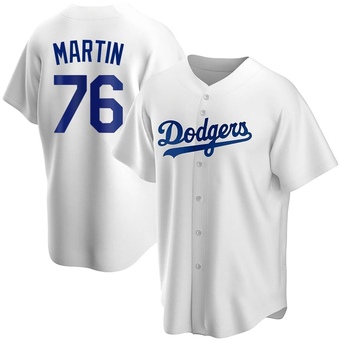 Replica Los Angeles Dodgers J.D. Martin Home Jersey - White