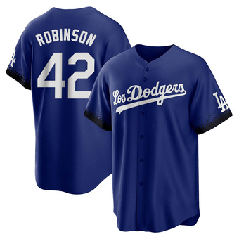 Replica Los Angeles Dodgers Jackie Robinson 2021 City Connect Jersey - Royal