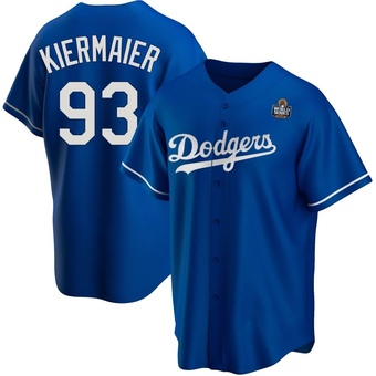 Replica Los Angeles Dodgers Kevin Kiermaier Alternate 2024 World Series Jersey - Royal