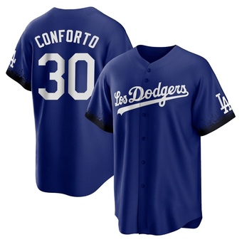 Replica Los Angeles Dodgers Michael Conforto 2021 City Connect Jersey - Royal