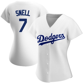 Women's Authentic Los Angeles Dodgers Blake Snell Home Jersey - White