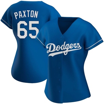 Women's Authentic Los Angeles Dodgers James Paxton Alternate Jersey - Royal