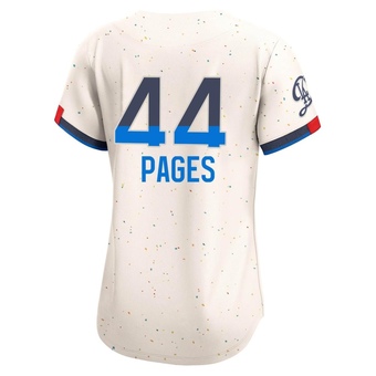 Women's Limited Los Angeles Dodgers Andy Pages 2024 City Connect Jersey - Cream