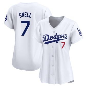 Women's Limited Los Angeles Dodgers Blake Snell Home Jersey - White