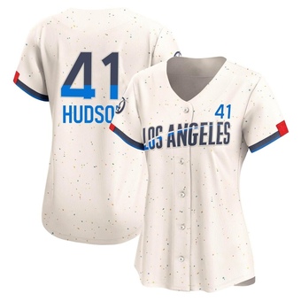 Women's Limited Los Angeles Dodgers Daniel Hudson 2024 City Connect Jersey - Cream