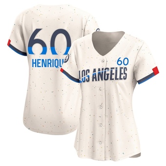 Women's Limited Los Angeles Dodgers Edgardo Henriquez 2024 City Connect Jersey - Cream