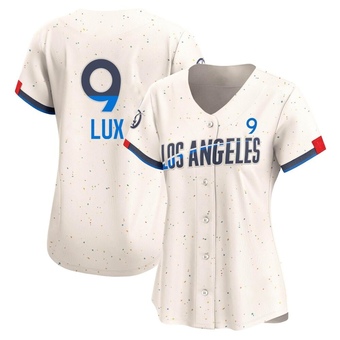 Women's Limited Los Angeles Dodgers Gavin Lux 2024 City Connect Jersey - Cream