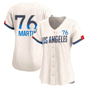 Women's Limited Los Angeles Dodgers J.D. Martin 2024 City Connect Jersey - Cream