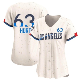 Women's Limited Los Angeles Dodgers Kyle Hurt 2024 City Connect Jersey - Cream