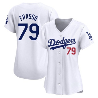 Women's Limited Los Angeles Dodgers Nick Frasso Home Jersey - White