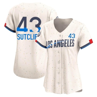 Women's Limited Los Angeles Dodgers Rick Sutcliffe 2024 City Connect Jersey - Cream