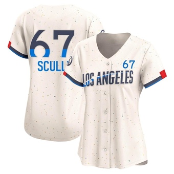 Women's Limited Los Angeles Dodgers Vin Scully 2024 City Connect Jersey - Cream