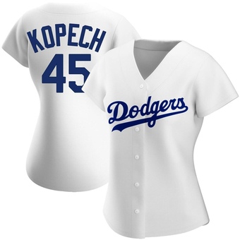 Women's Replica Los Angeles Dodgers Michael Kopech Home Jersey - White